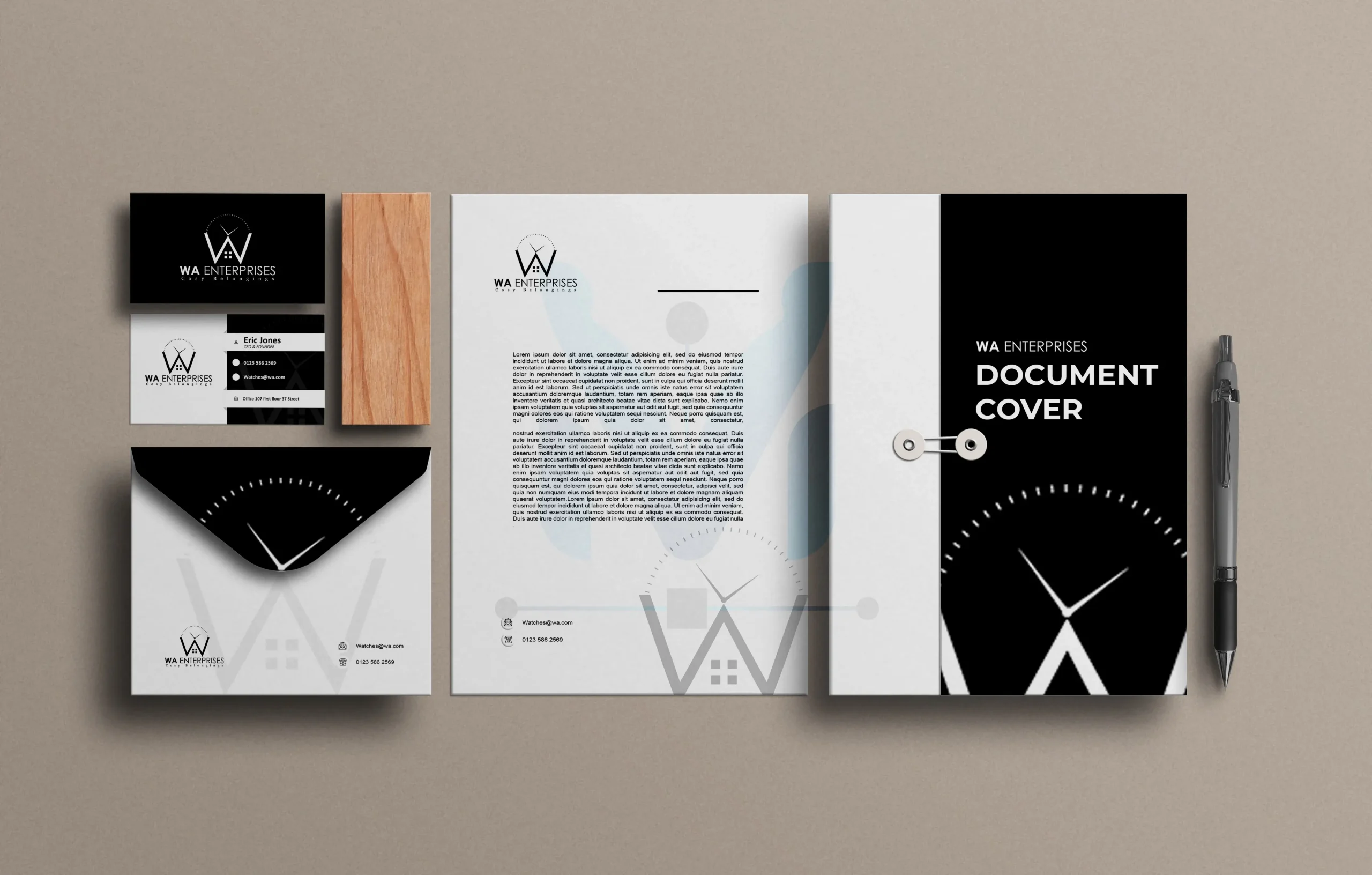 WA Enterprises Branding